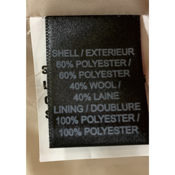 Sam Edelman Faux Fur Notch Collar Single-Breasted Women's XXL Long Jacket - Picture 7 of 15